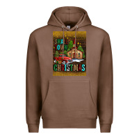 Chestnut small town christmas church Premium Hoodie - AdoDesignShop