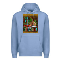 Colony Blue small town christmas church Premium Hoodie - AdoDesignShop