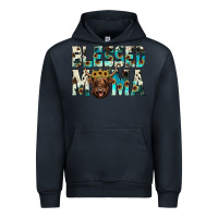 Navy blessed mama Urban Hoodie - JahusDesignShop