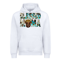 White blessed mama Urban Hoodie - JahusDesignShop