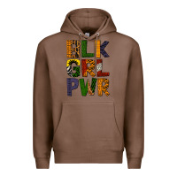 Chestnut black girl power Premium Hoodie - BundleAndBundleShop
