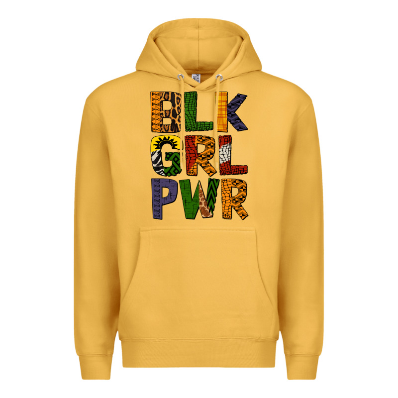 Black Girl Power Premium Hoodie by BundleAndBundleShop | Teevron