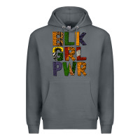 Rock black girl power Premium Hoodie - BundleAndBundleShop