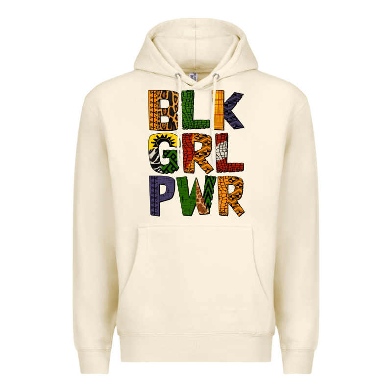 Black Girl Power Premium Hoodie by BundleAndBundleShop | Teevron