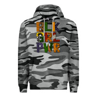 Slate Camo black girl power Premium Hoodie - BundleAndBundleShop
