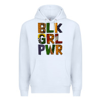 White black girl power Premium Hoodie - BundleAndBundleShop