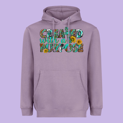 Heavyweight Hoodie created with a purpose