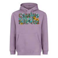 Lavender created with a purpose Heavyweight Hoodie - texasbilliewilder