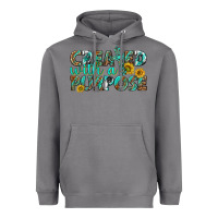 Storm created with a purpose Heavyweight Hoodie - texasbilliewilder