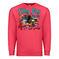 Cardinal stay fly for the 4 th of july Premium Sweatshirt - Zillion Design Studio
