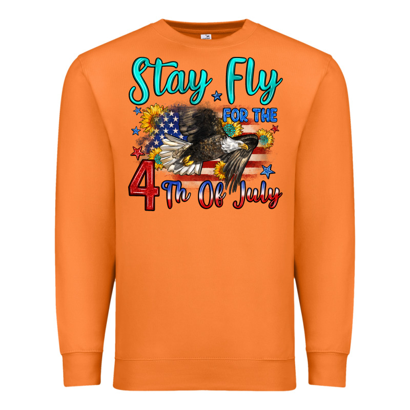 Stay Fly For The 4 Th Of July Premium Sweatshirt by Zillion Design Studio | Teevron