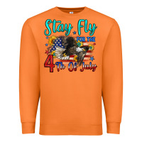 Carrot stay fly for the 4 th of july Premium Sweatshirt - Zillion Design Studio