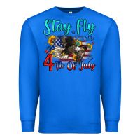 True Royal stay fly for the 4 th of july Premium Sweatshirt - Zillion Design Studio