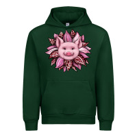 Forest Green sunflower leopard Urban Hoodie - JahusDesignShop