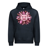 Navy sunflower leopard Urban Hoodie - JahusDesignShop