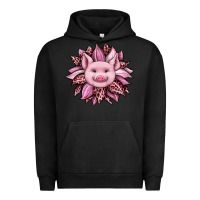 Pigment Black sunflower leopard Urban Hoodie - JahusDesignShop