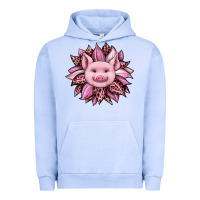 Pigment Grape Ice sunflower leopard Urban Hoodie - JahusDesignShop