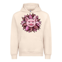 Sandshell sunflower leopard Urban Hoodie - JahusDesignShop