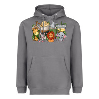 Storm cute baby safari animals coffee cups Heavyweight Hoodie - texasbilliewilder