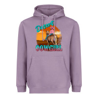 Lavender desert cowgirl Heavyweight Hoodie - texasbilliewilder