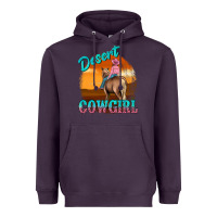 Plum desert cowgirl Heavyweight Hoodie - texasbilliewilder