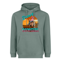 Sage desert cowgirl Heavyweight Hoodie - texasbilliewilder