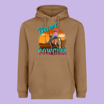 Heavyweight Hoodie desert cowgirl