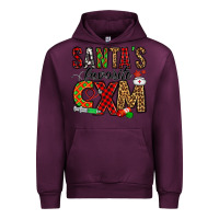 Mauve Wine santa's favorite cxm Urban Hoodie - Jasminsmagicworld