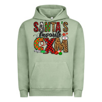 Pigment Oil Green santa's favorite cxm Urban Hoodie - Jasminsmagicworld