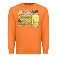 Carrot when life gives you lemons make lemonade Premium Sweatshirt - texasbilliewilder