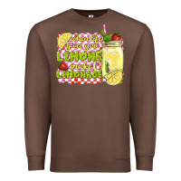 Chestnut when life gives you lemons make lemonade Premium Sweatshirt - texasbilliewilder