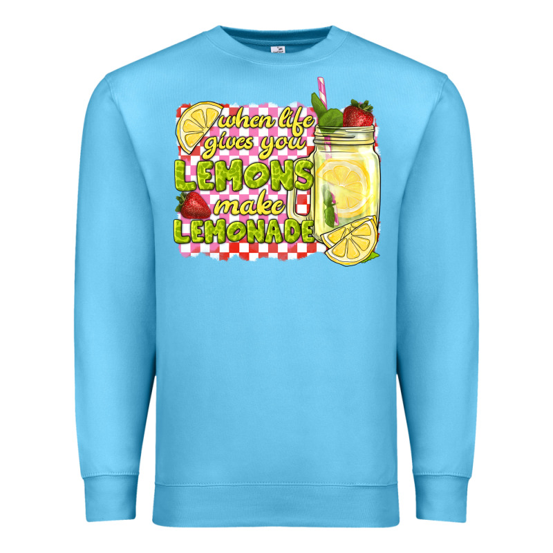 When Life Gives You Lemons Make Lemonade Premium Sweatshirt by texasbilliewilder | Teevron