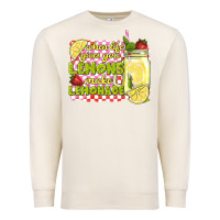 Sandshell when life gives you lemons make lemonade Premium Sweatshirt - texasbilliewilder