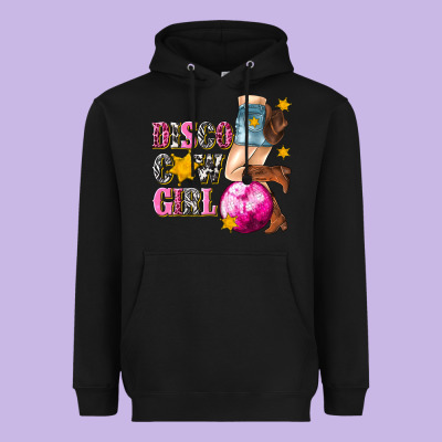 Heavyweight Hoodie disco cowgirl