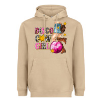 Mushroom disco cowgirl Heavyweight Hoodie - texasbilliewilder
