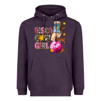 Plum disco cowgirl Heavyweight Hoodie - texasbilliewilder