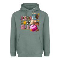 Sage disco cowgirl Heavyweight Hoodie - texasbilliewilder