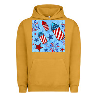 Pigment Peanut Butter 4th of july firecracker and star seamless  pattern Urban Hoodie - BundleAndBundleShop