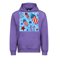 Tulip 4th of july firecracker and star seamless  pattern Urban Hoodie - BundleAndBundleShop