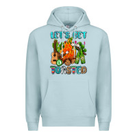 Blue Mist let's get toasted with camp fire Premium Hoodie - AdoDesignShop