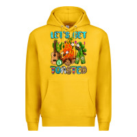 Lemon let's get toasted with camp fire Premium Hoodie - AdoDesignShop