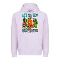 Lilac let's get toasted with camp fire Premium Hoodie - AdoDesignShop