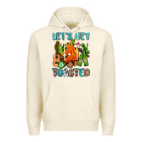 Tofu let's get toasted with camp fire Premium Hoodie - AdoDesignShop