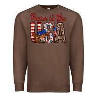 Chestnut barn in the usa Premium Sweatshirt - Zillion Design Studio
