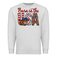 Dove Grey barn in the usa Premium Sweatshirt - Zillion Design Studio