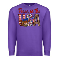 Purple barn in the usa Premium Sweatshirt - Zillion Design Studio
