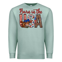 Seafoam barn in the usa Premium Sweatshirt - Zillion Design Studio