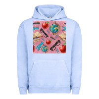 Pigment Grape Ice Teacher Seamless Pattern Urban Hoodie - BundleAndBundleShop
