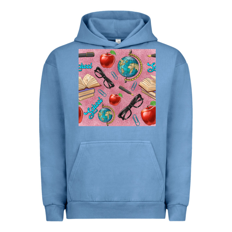 Teacher Seamless Pattern Urban Hoodie by BundleAndBundleShop | Teevron