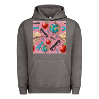 Pigment Tornado Teacher Seamless Pattern Urban Hoodie - BundleAndBundleShop